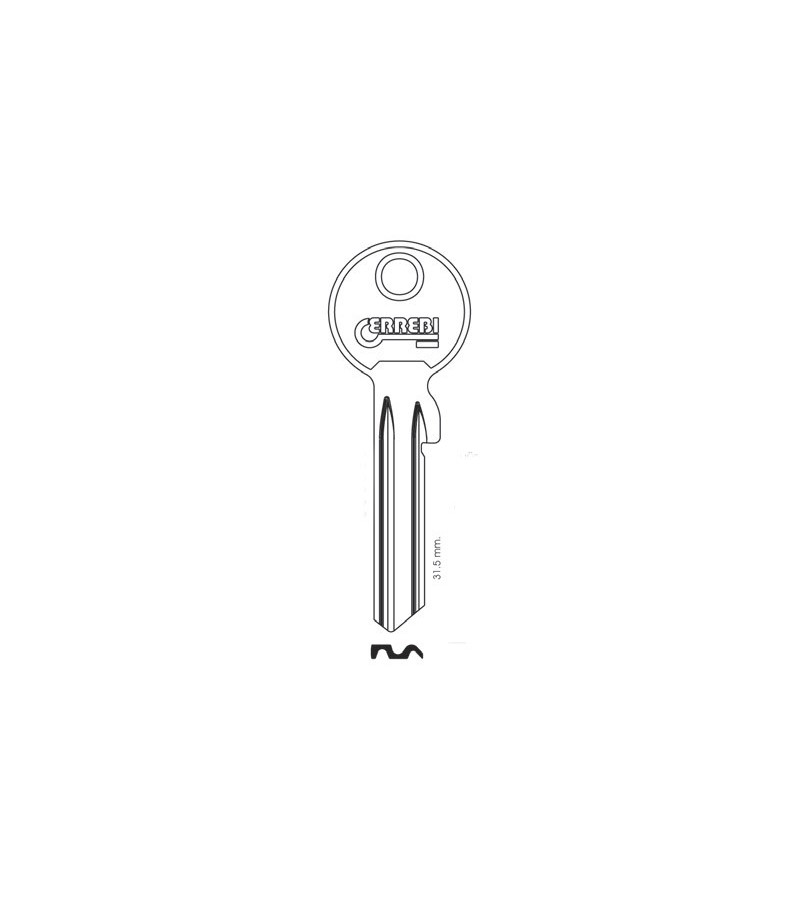 Silca: CE1  JMA: CE-6D  Errebi: CE6D