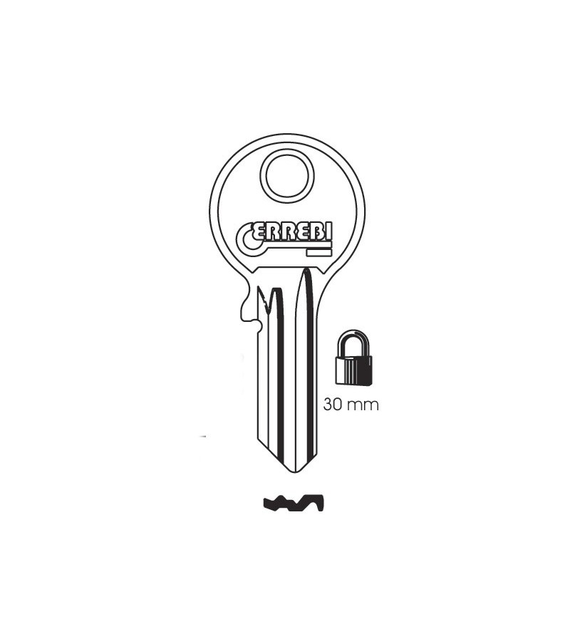 Silca: AB53  JMA: ABU-21  Errebi: AU64R