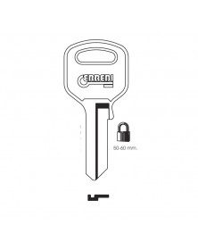 Silca: AB17  JMA: ABU-47  Errebi: AU11D