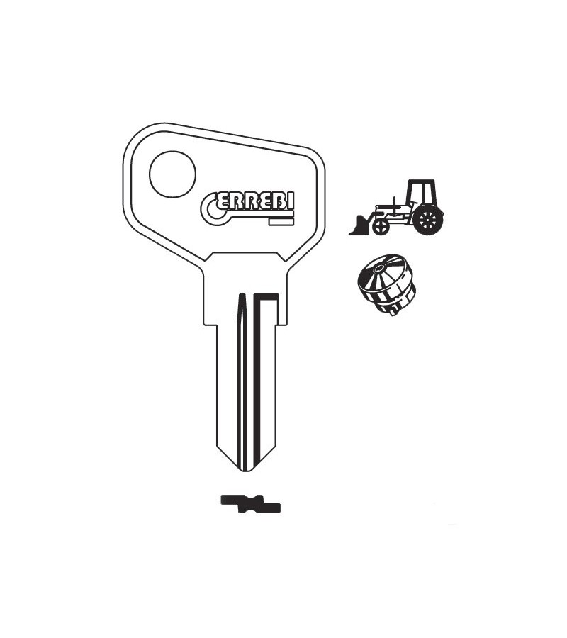 Silca: KEY1R   JMA: AB-8D   Errebi: ABS3R