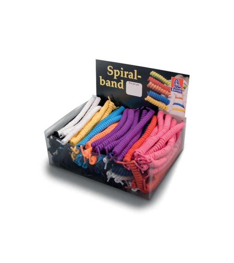 Spiralskoband Bandi 50par i displaykartong