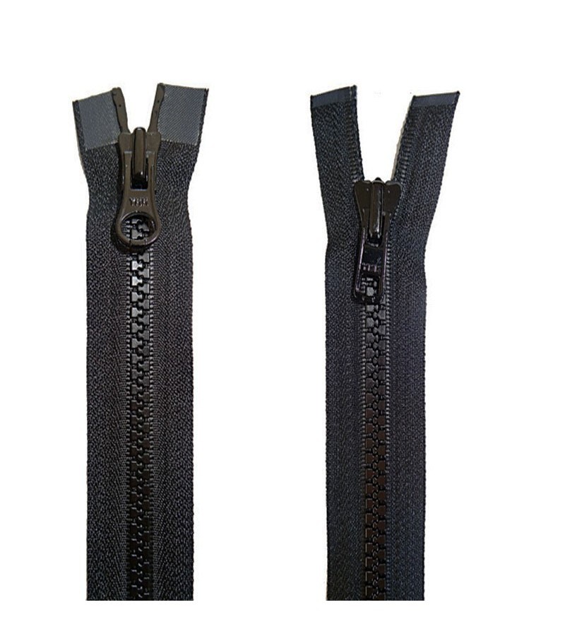 Vislon 2-väg 6mm 75cm SVART