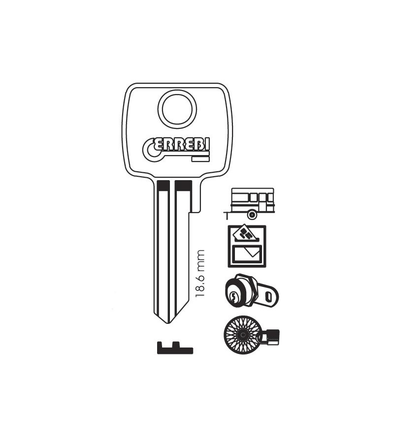 Silca: LF6R  JMA: LF-11 Errebi: LF6R